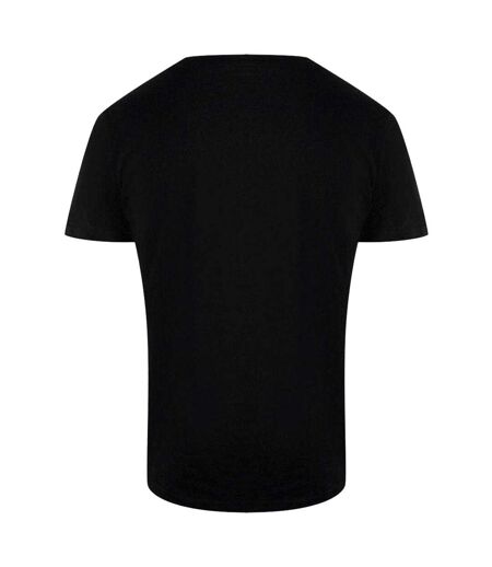 T-shirt Motif Universitaire Homme Noir Cavalli Class