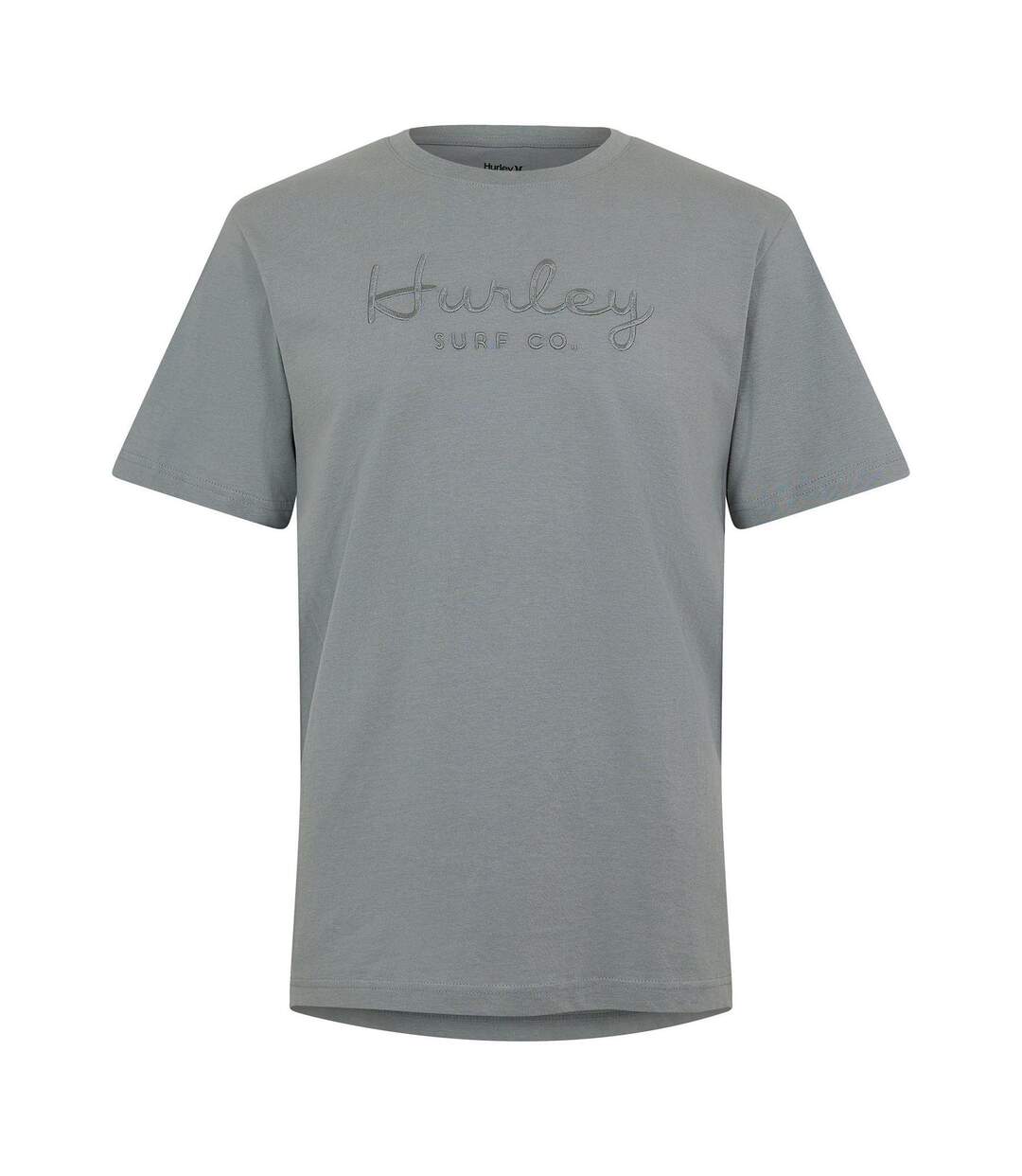 T-shirt Motif/style Signature Homme Gris Hurley-1