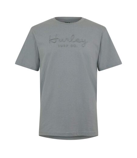 T-shirt Motif/style Signature Homme Gris Hurley