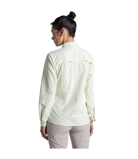 Chemisier Adventure Femme Vert Pâle Craghoppers