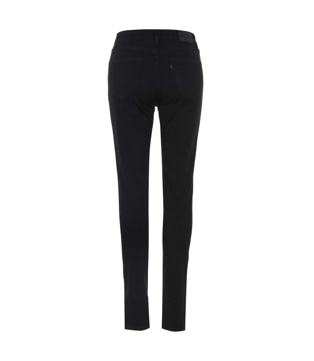 Womens/ladies 721 Denim Skinny Jeans Black Levis-2