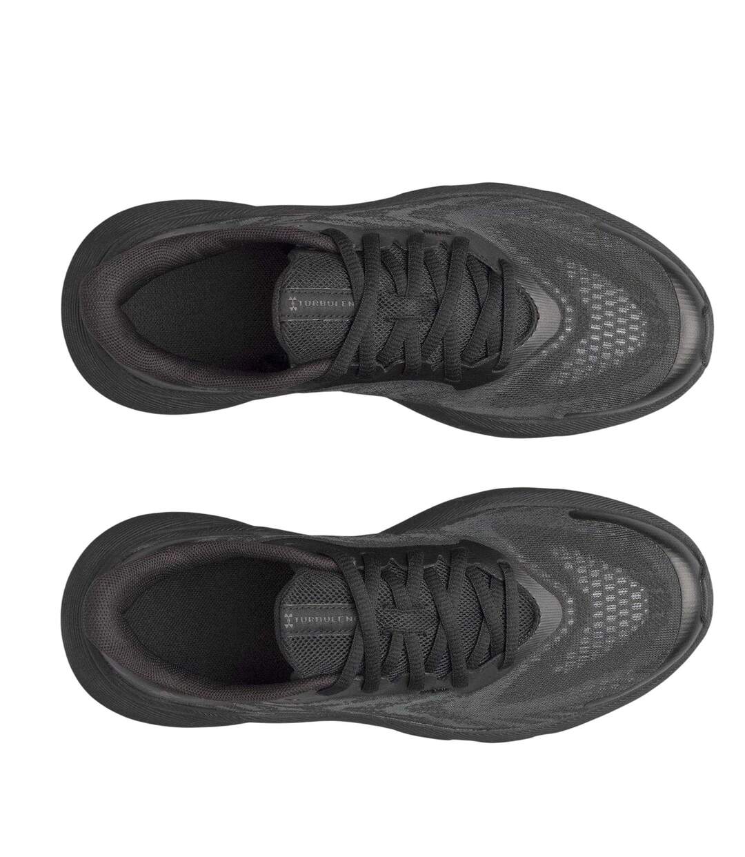 Womens/ladies Armour Charged+ Turbulence 3 Trainers Black Under Armour-3