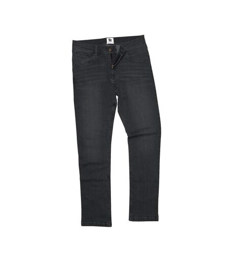 So Denim Pantalon En Jean À Coupe Droite Homme Noir Awdis