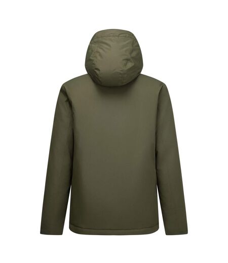 Veste Imperméable Allston Homme Kaki Foncé Jaune Sombre Regatta