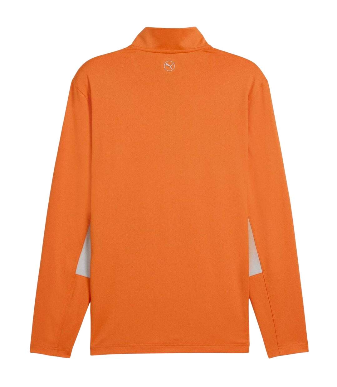 Mens Pure 2.0 Quarter Zip Golf Midlayer Orange Puma-3