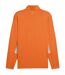 Mens Pure 2.0 Quarter Zip Golf Midlayer Orange Puma-3