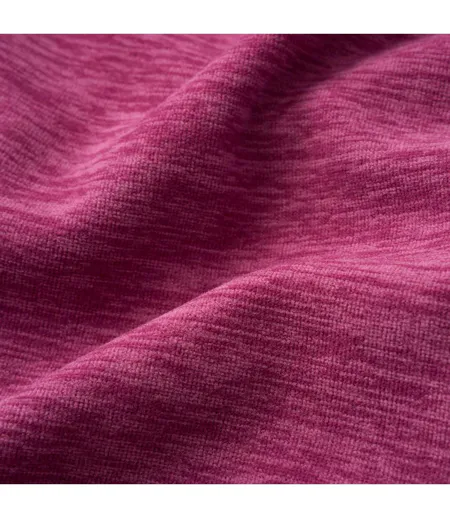 Womens/ladies Sweetheart Quarter Zip Fleece Top Violet Regatta