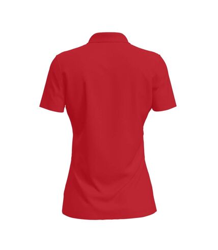 Adidas Womens/Ladies Primegreen Performance Polo Shirt (Collegiate Red)