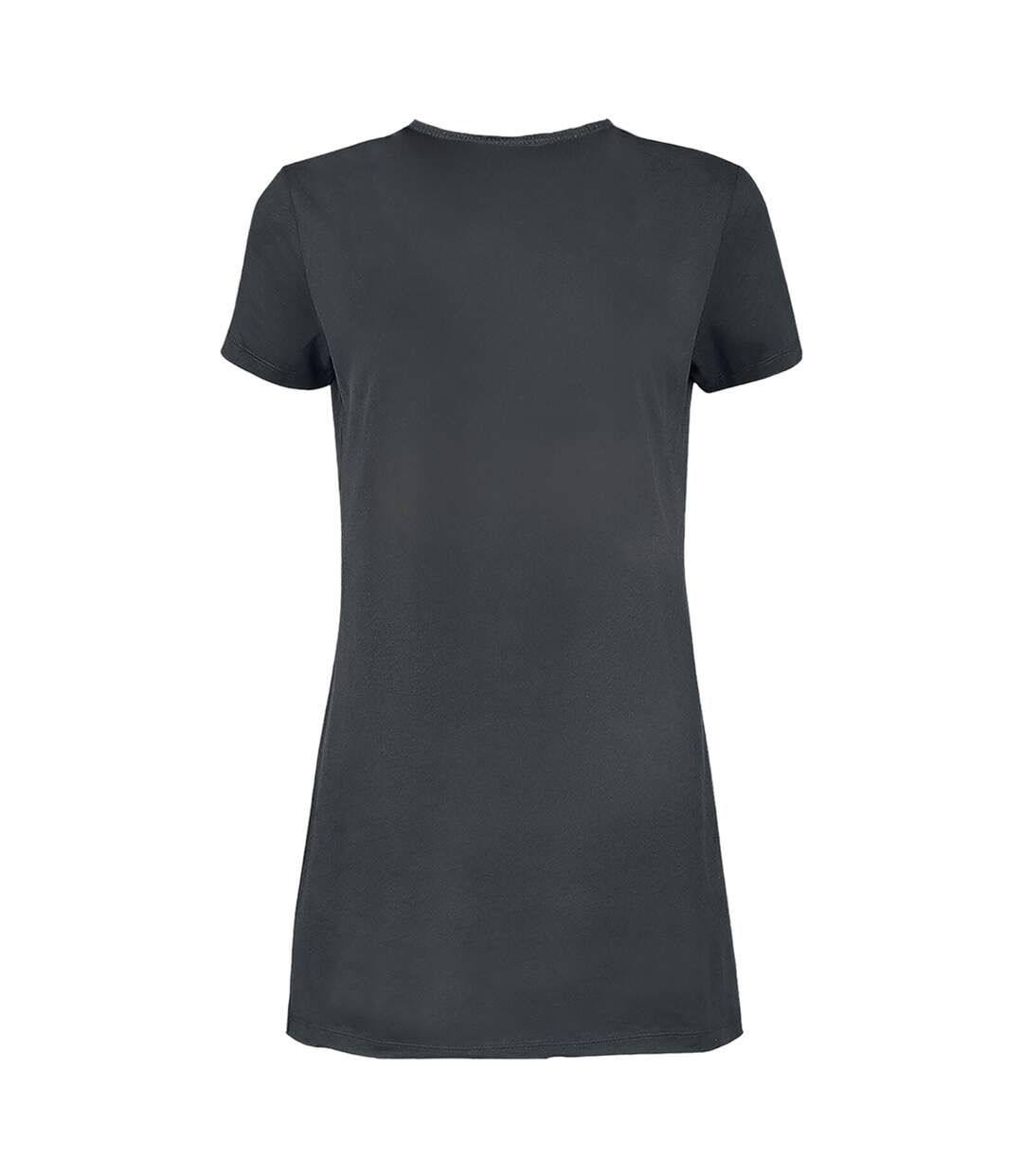 Womens/ladies Pete And Carl The Libertines T-shirt Dress Charcoal Amplified-2