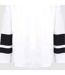 Mens Logo Raglan Long-sleeved T-shirt White Black No Fear-3