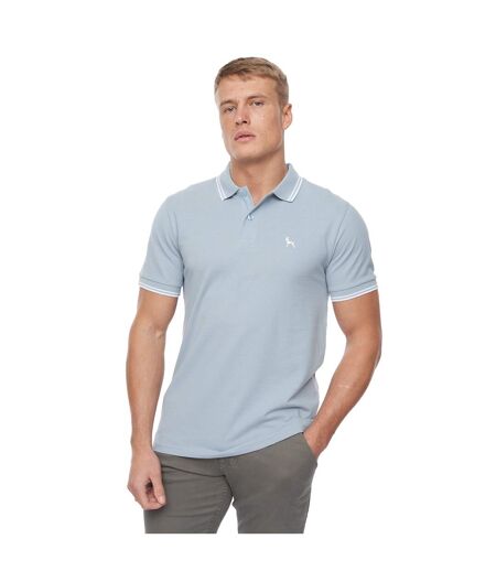 Polo Upwood Homme Bleu Clair Bewley & Ritch