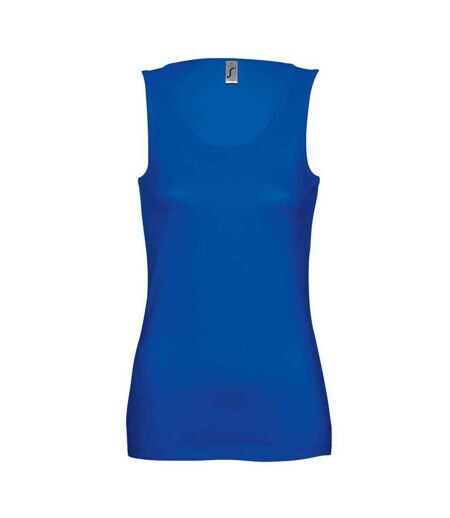 Womens/ladies Jane Tank Top Royal Blue SOLS