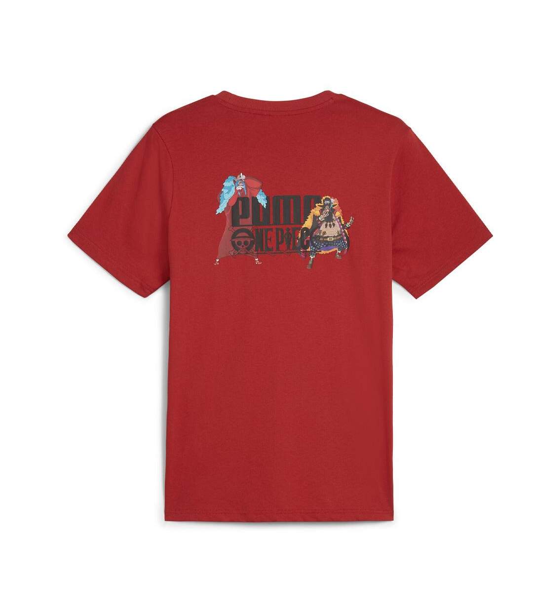 T-shirt rouge homme puma x one piece graphic-2
