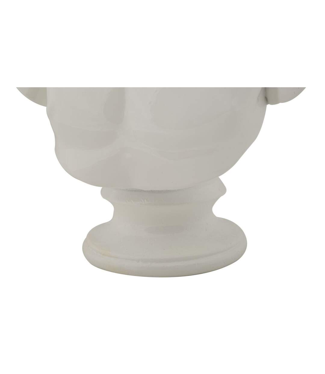Buste Homme en Résine Centurion 25cm Blanc-5