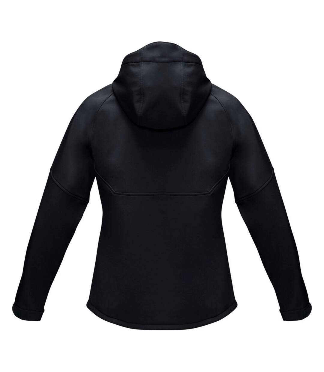 Womens/ladies coltan recycled soft shell jacket solid black Elevate NXT-2