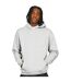 Mens Core Ringspun Cotton Hoodie Ash Grey Casual Classics-1