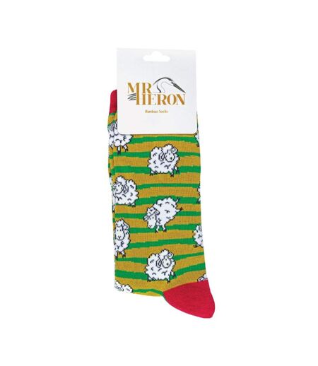 1 Pack Mens Novelty Animal Pattern Bamboo Socks