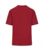 Womens/ladies London Oversized T-shirt Burgundy Blank Essentials-3