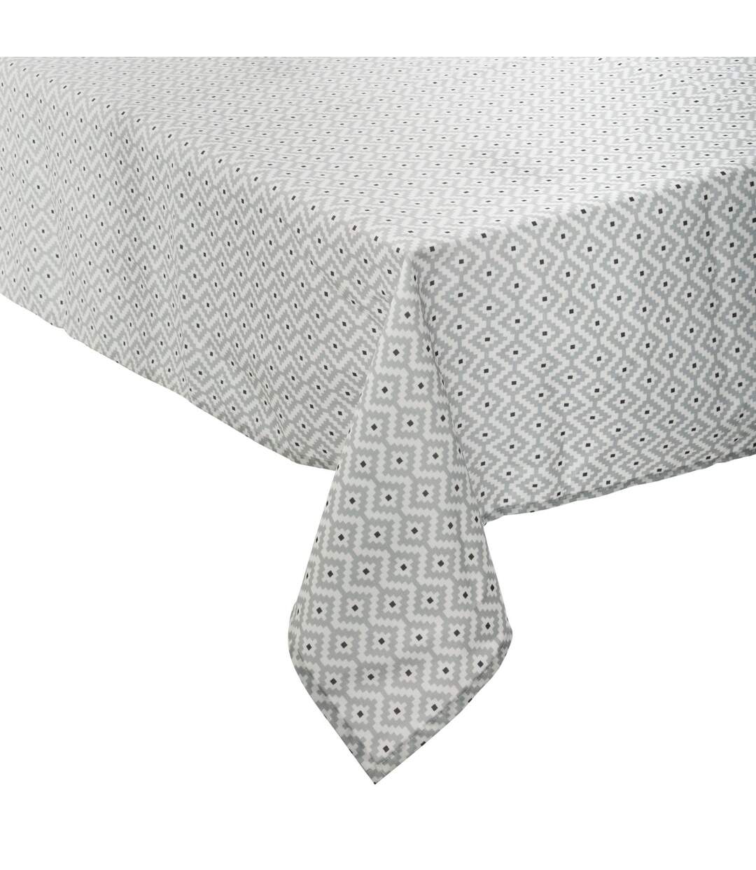 Nappe anti-tache ethnique Ethnik - L. 240 x l . 140 cm - Gris