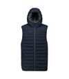 Proact Mens Hooded Padded Bodywarmer (Navy)