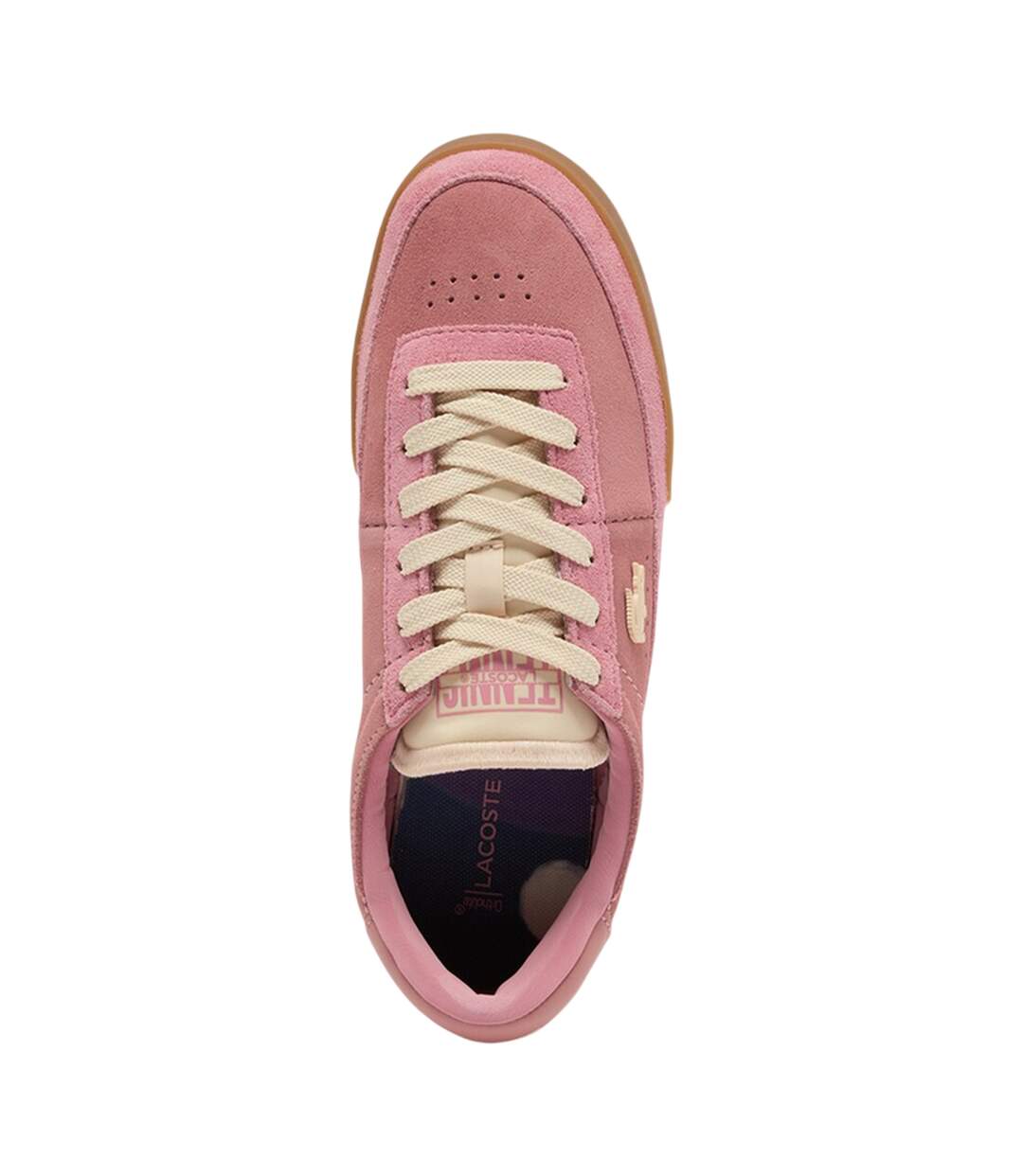 Baskets Aura Femme Rose Lacoste-3