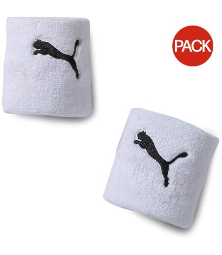 Pack of 2  Cat wristband  white Puma