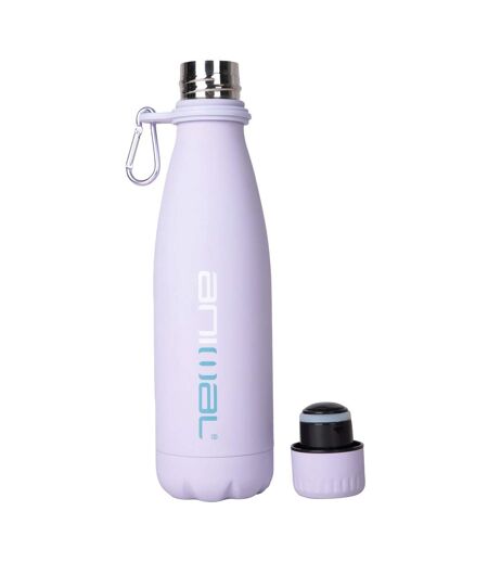 Rubber 480ml Water Bottle One Size Lilac Animal