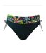 Bas de bikini vert femme grain de sable zig-zag-1
