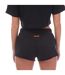 Short De Jogging Hpny Femme Noir Blanc Heron Preston-2