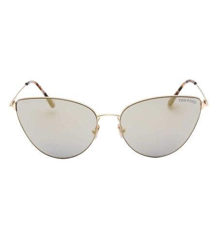 Womens/ladies Sunglasses One Size Gold Smoke Tom Ford