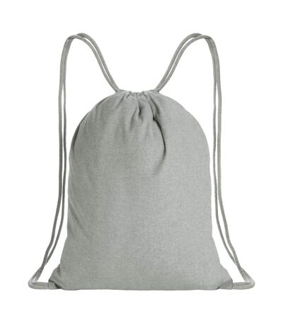 Impact Cotton Aware Drawstring Bag One Size Grey XD Collection
