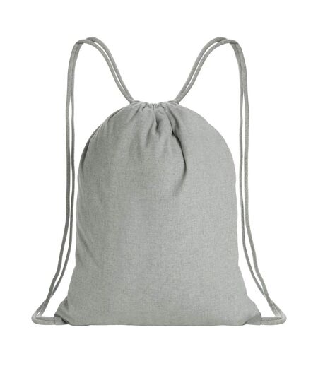 Impact Cotton Aware Drawstring Bag One Size Grey XD Collection
