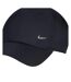 Casquette De Baseball Motif/style Swoosh Métallique Club Adulte Noir Nike-3