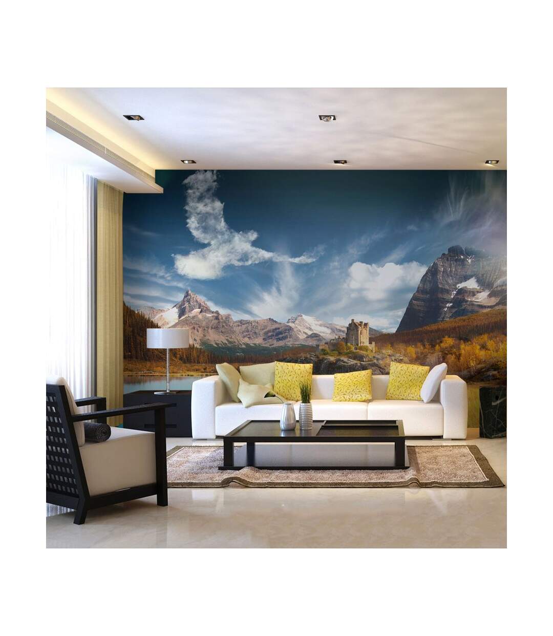 Papier Peint Bird Cloud II 450x270cm-1