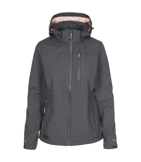 Veste Claren Femme Gris Foncé Corail Chiné Trespass
