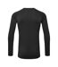 Mens Unstoppable Fresh Underscrub Base Layer Top Black Onna-2