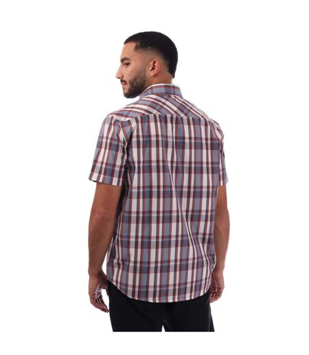 Chemise Motif/style À Carreaux Kenora Homme Orange Trespass