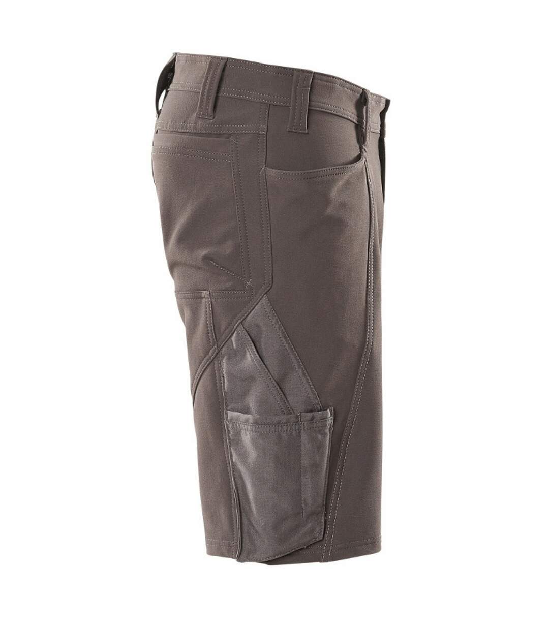 Mens Accelerate Work Shorts Dark Anthracite Mascot-4