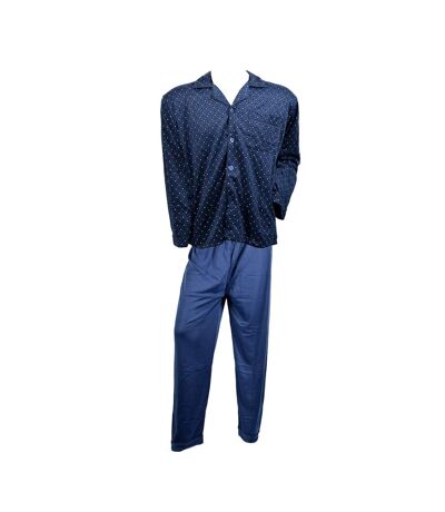 Pyjama Homme Long Eco Boutonné Doublé Polaire