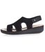 Isotoner Sandales femme confortables, à talon-3
