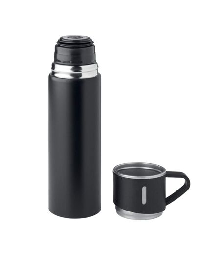 Tonia double-walled 420ml flask one size black MidOcean