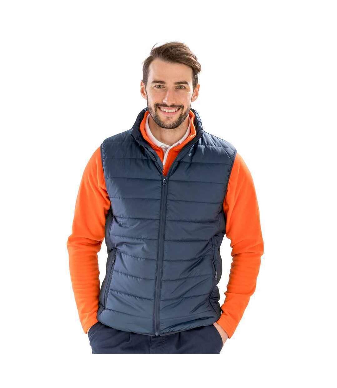 Mens Promo Core Padded Body Warmer Navy Result-1