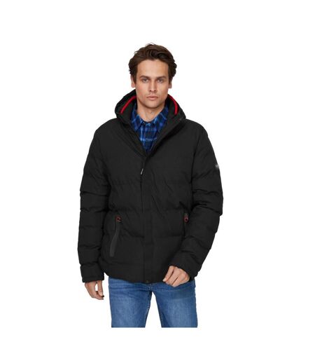 Mens Habbton Padded Jacket Black Trespass