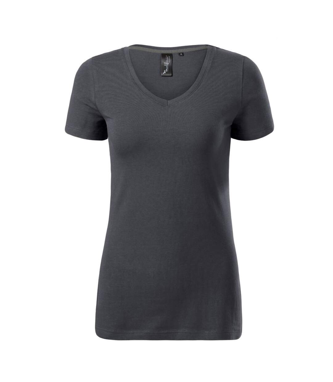T-shirt Action Femme Gris Malfini-1