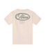 T-shirt Motif/style Imprimé Au Dos Grant Homme Blanc Cassé Nicce-2