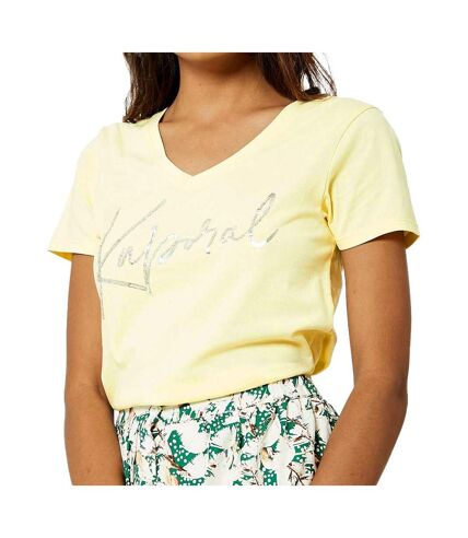 T-shirt Jaune Femme Kaporal Jayone - XS