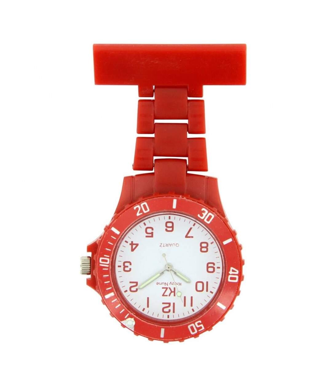 Montre infirmière Plastique Rouge 139