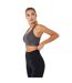 Brassière De Sport Femme Anthracite USA Pro-4