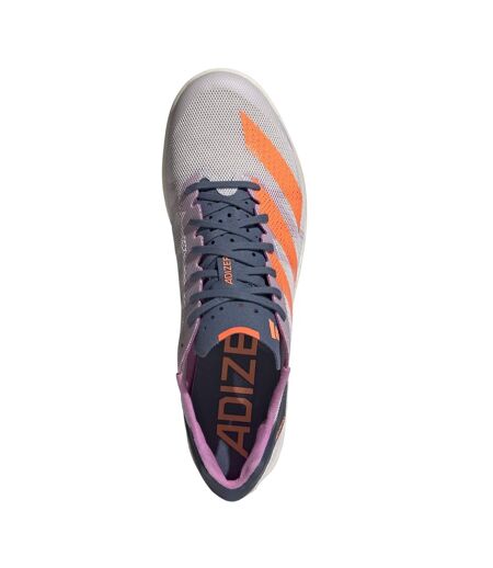 Crampons Pour Chaussures De Sport Course À Pied Adizero Adulte Gris Adidas