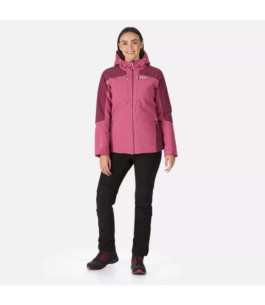 Womens/ladies Highton Ii Stretch Padded Jacket Violet Amaranth Haze Regatta-1
